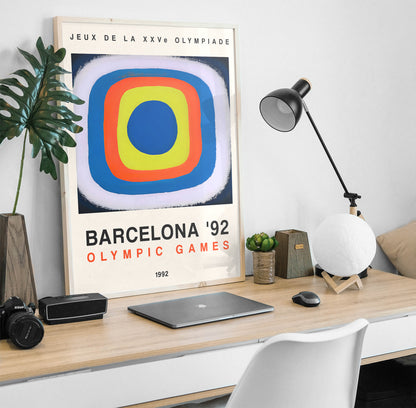 Barcelona Olympic Games Poster