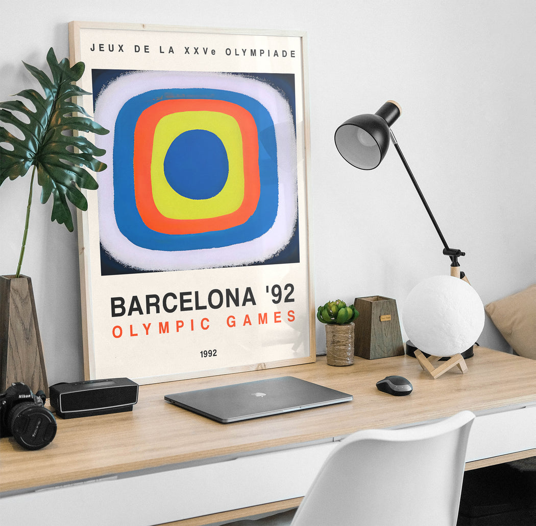 Barcelona Olympic Games Poster