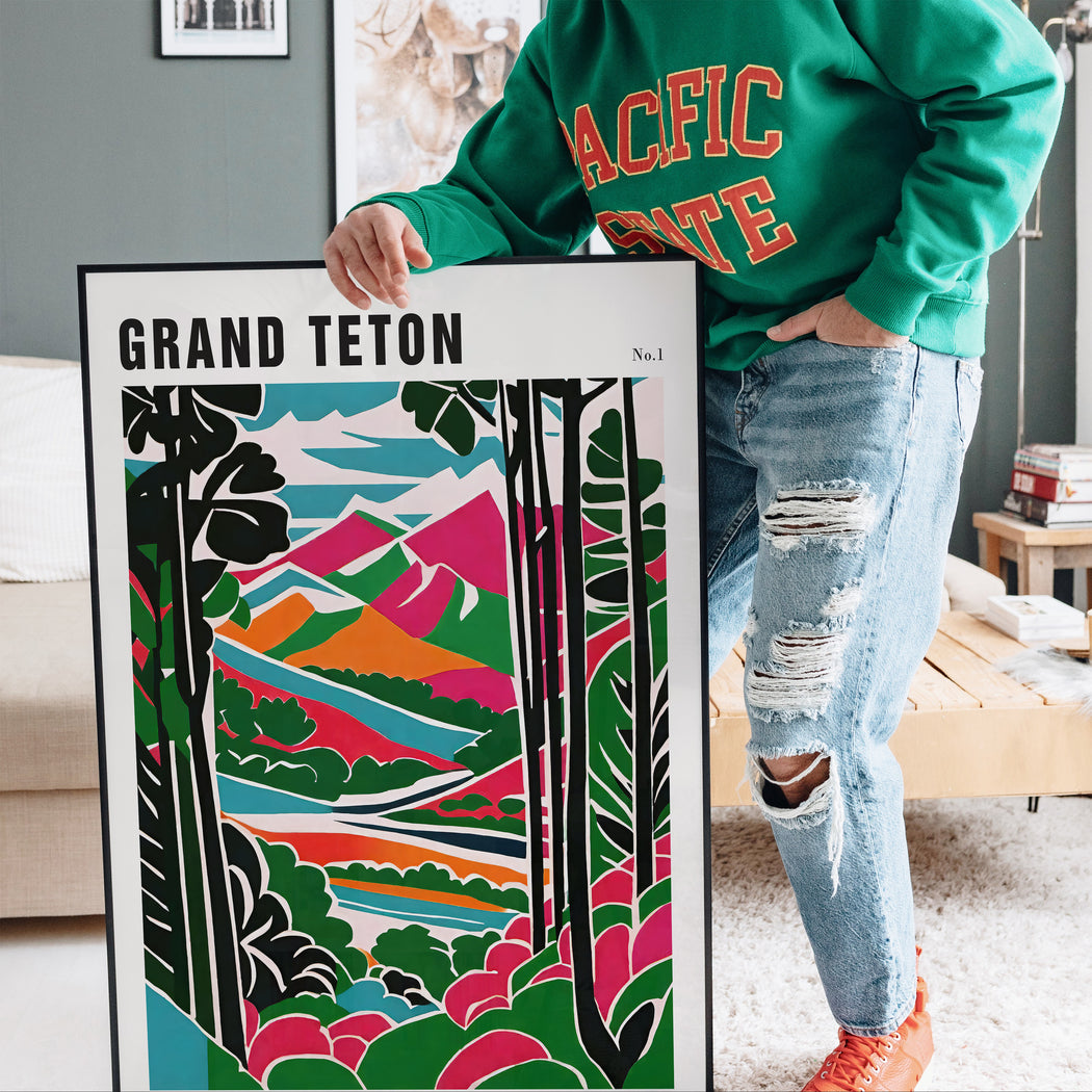 Grand Teton Park Poster