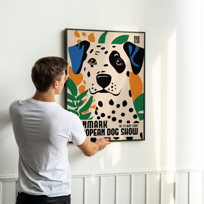 Denmark Dog Show Poster