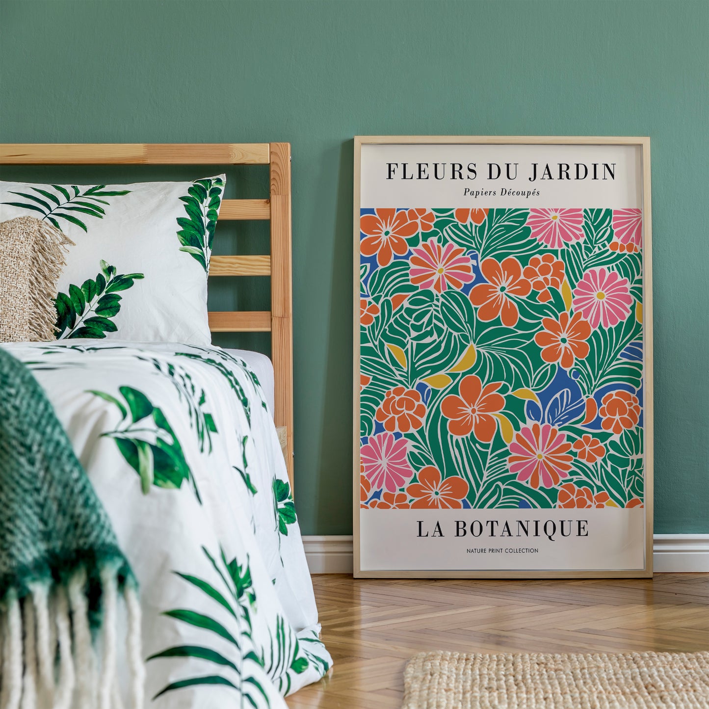 Fleurs du Jardin Poster