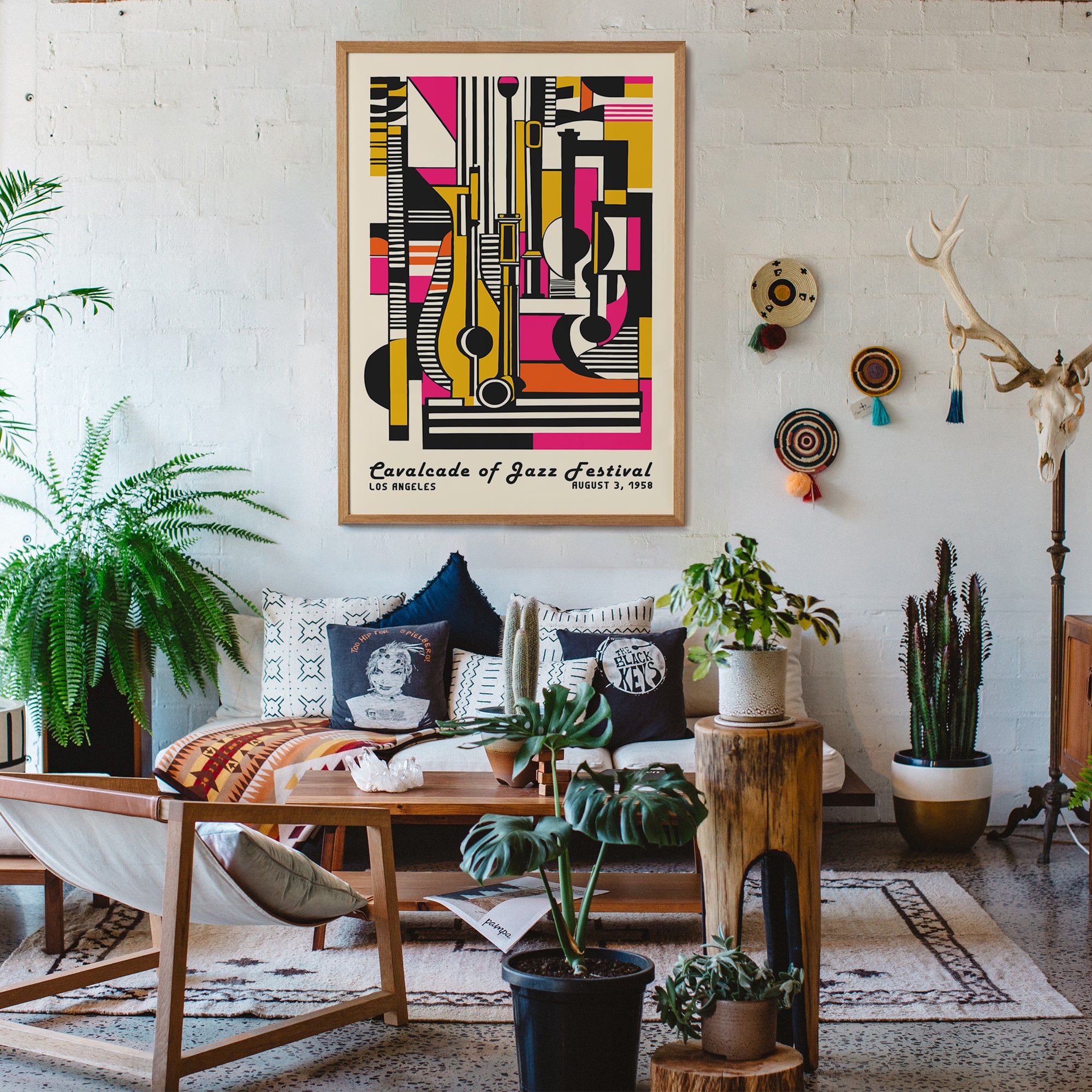 Mid Century Modern Jazz Music Poster – HypeSheriff