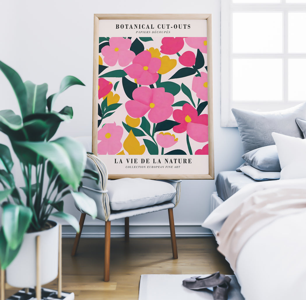Botanical Cut Outs Poster