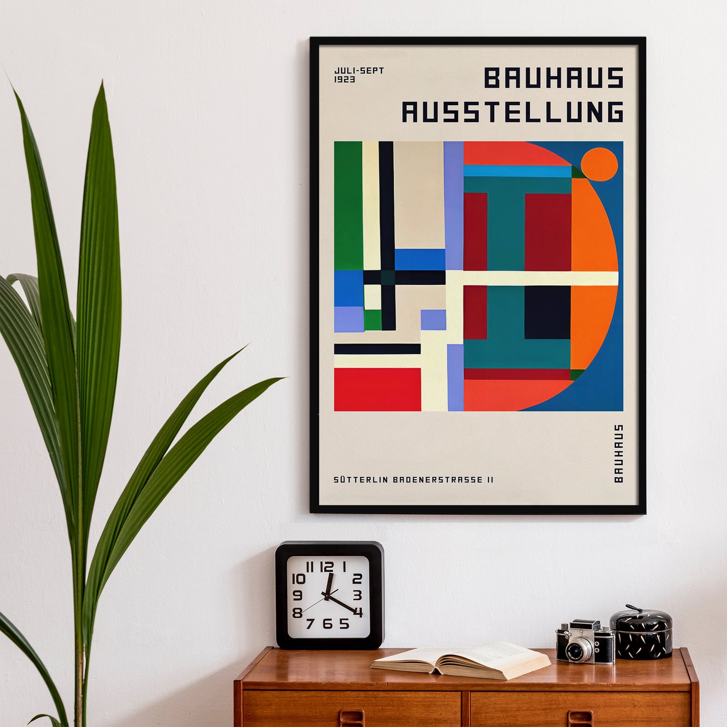 Colorful Retro Bauhaus Poster