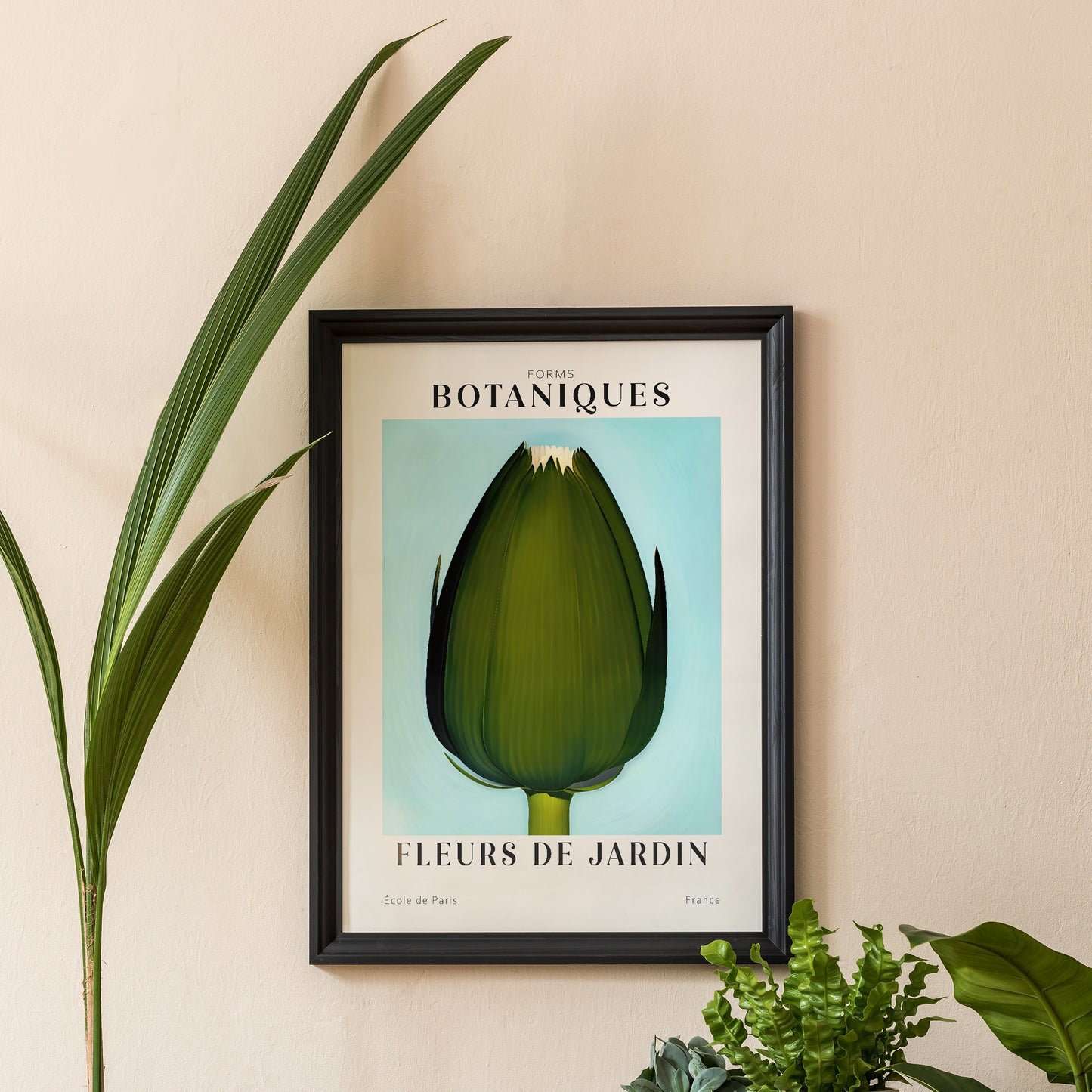 Fleurs de Jardin Poster