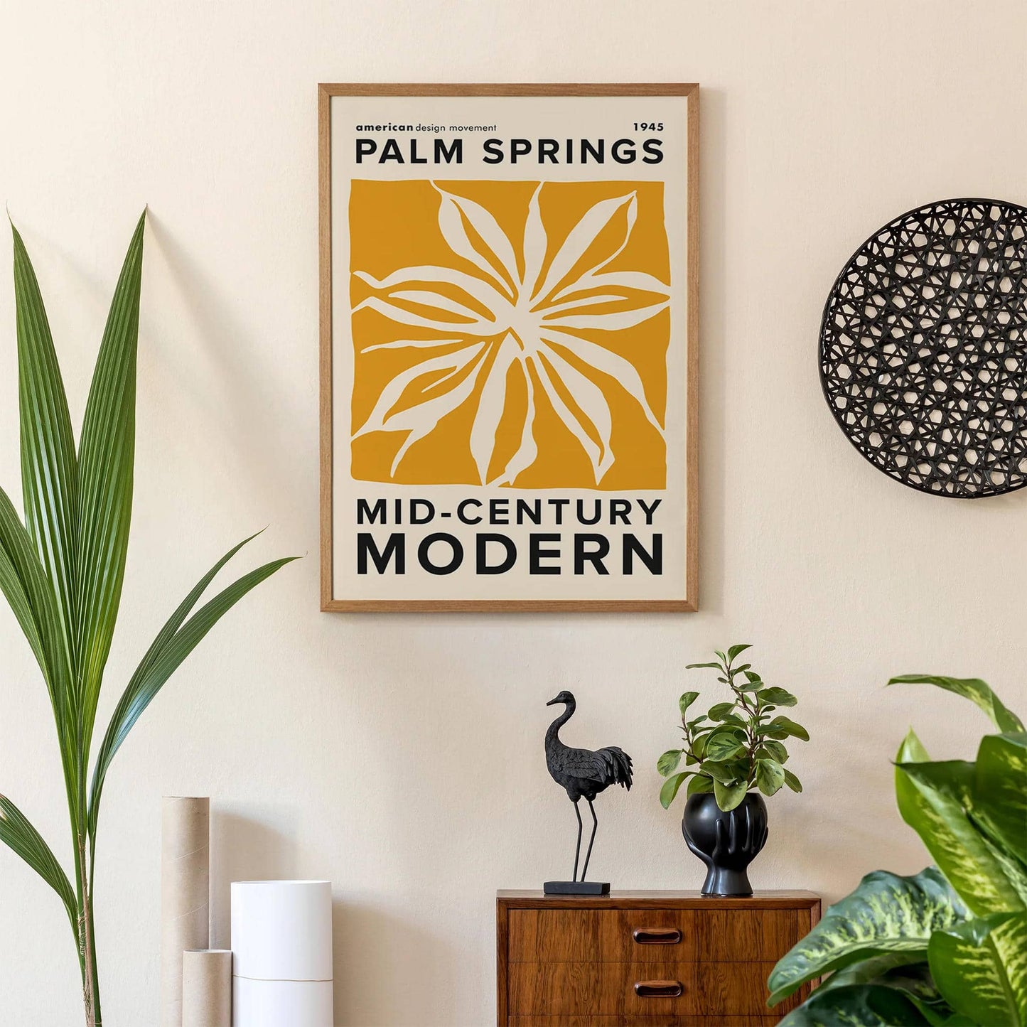 Palm Springs Mid Century Modern Poster