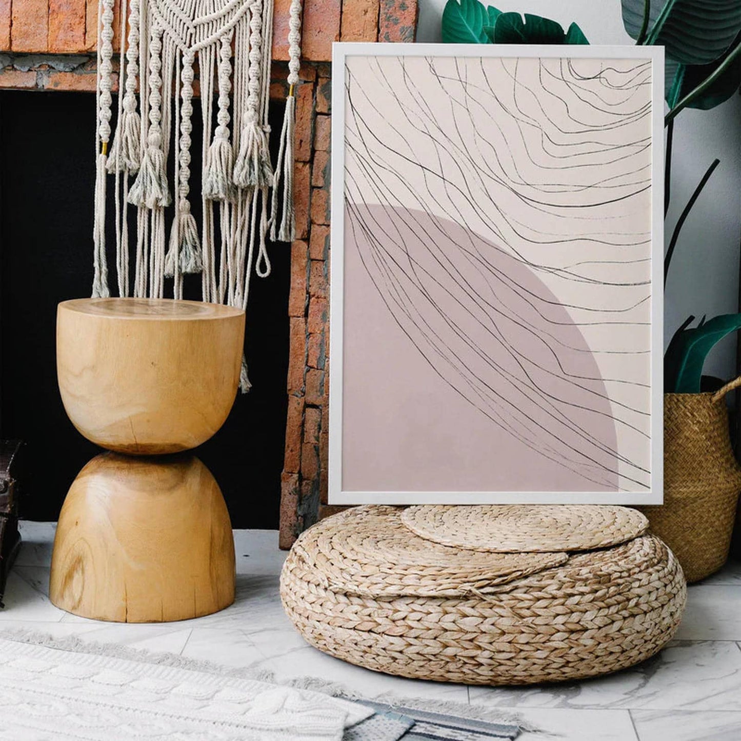 Nordic Pastel Abstract Poster - HypeSheriff