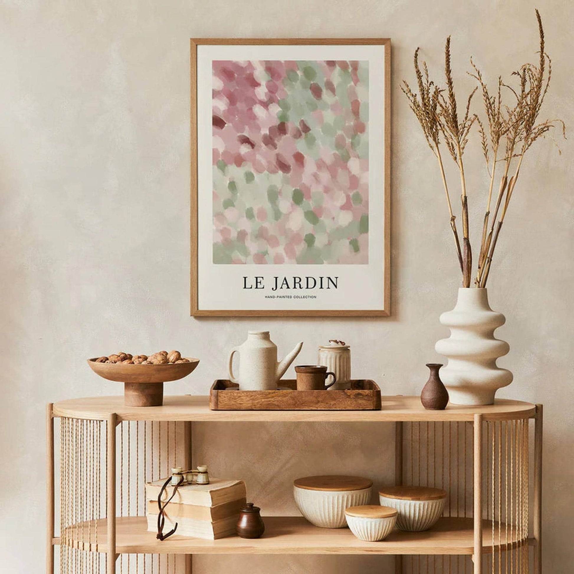Le Jardin No4 Hand Painted Collection Poster - HypeSheriff