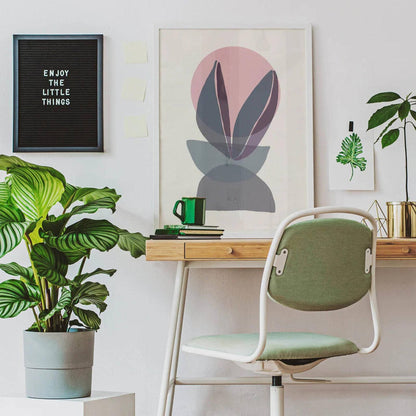 Abstract Pastel Composition Poster - HypeSheriff