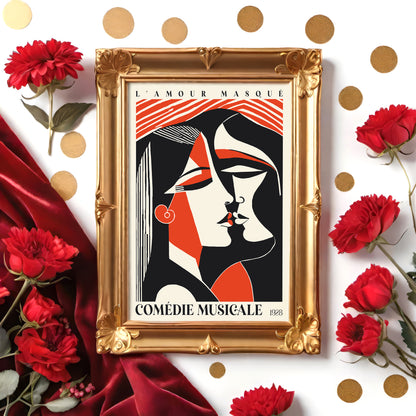 Comedie Musicale Theatre Poster