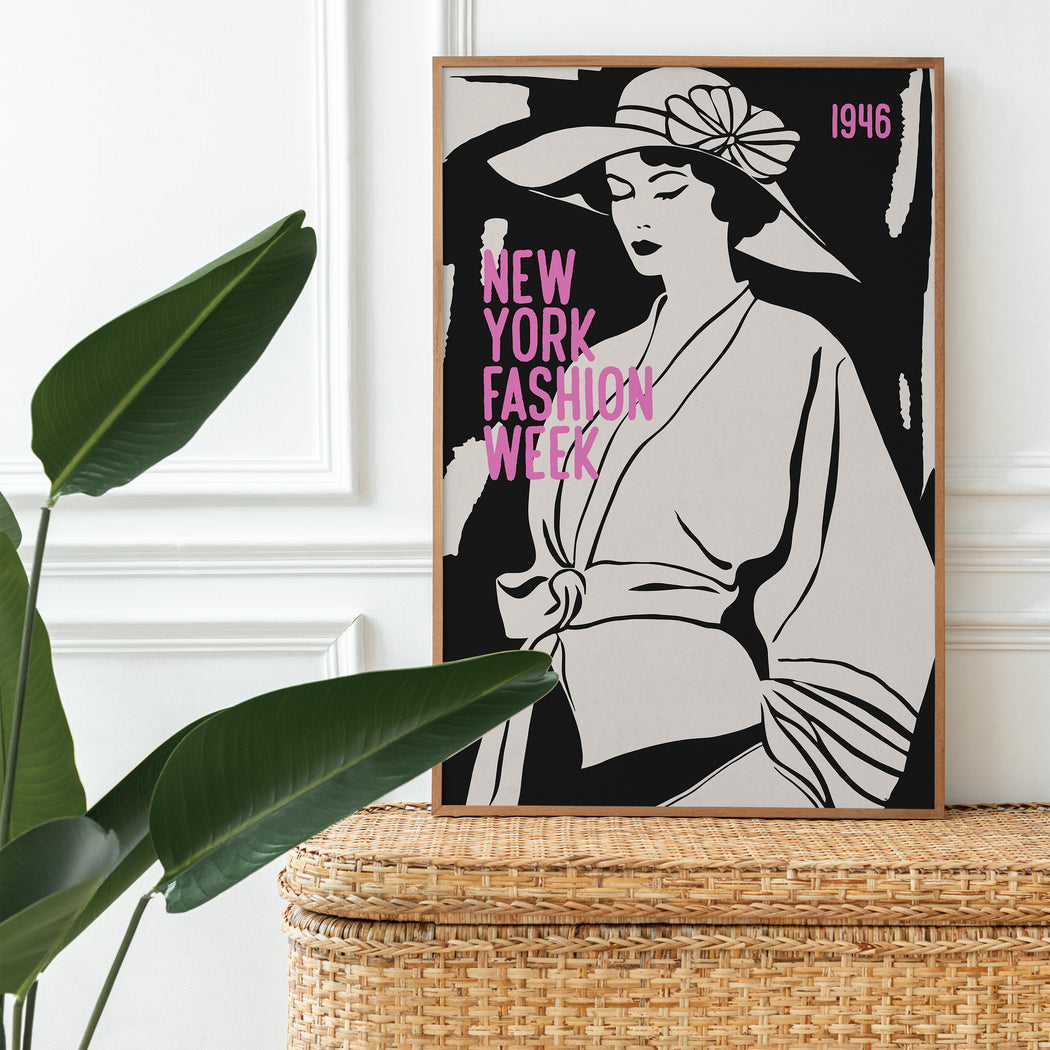 New York Fashion Week Poster