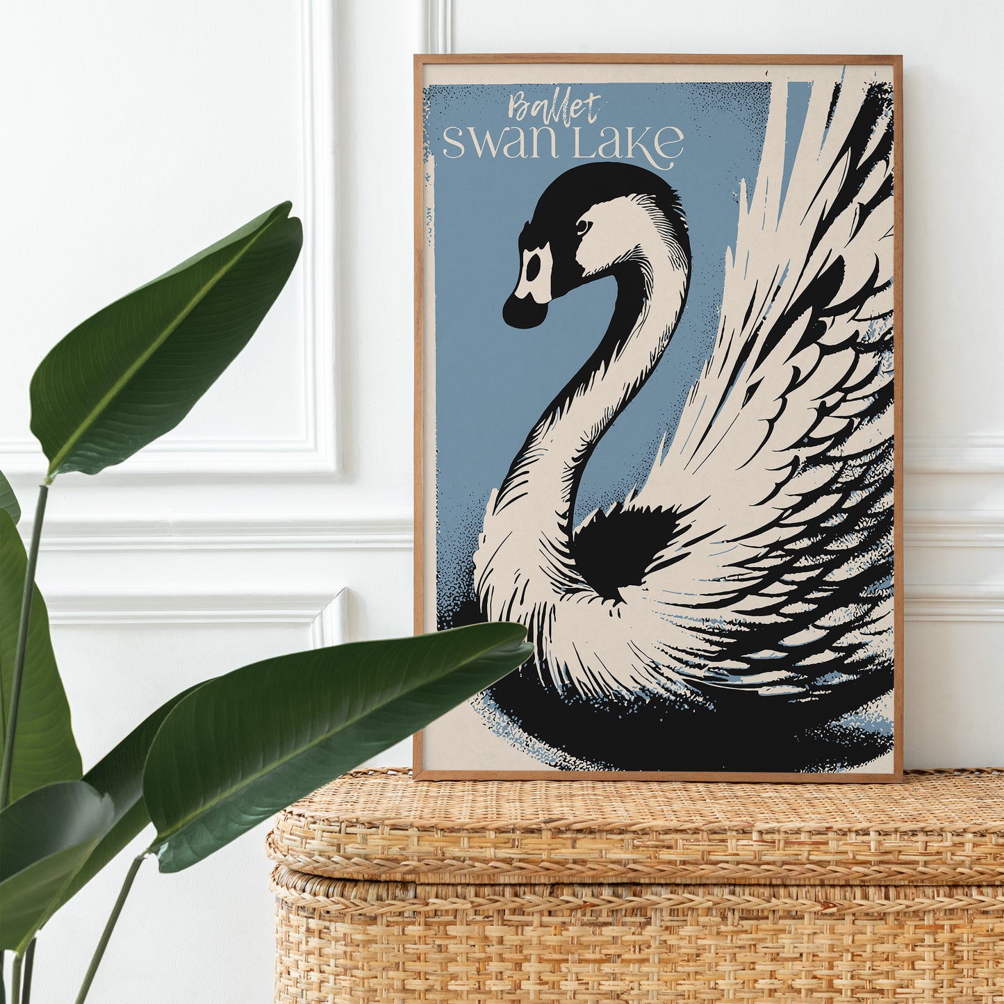 Swan Lake Ballet Poster