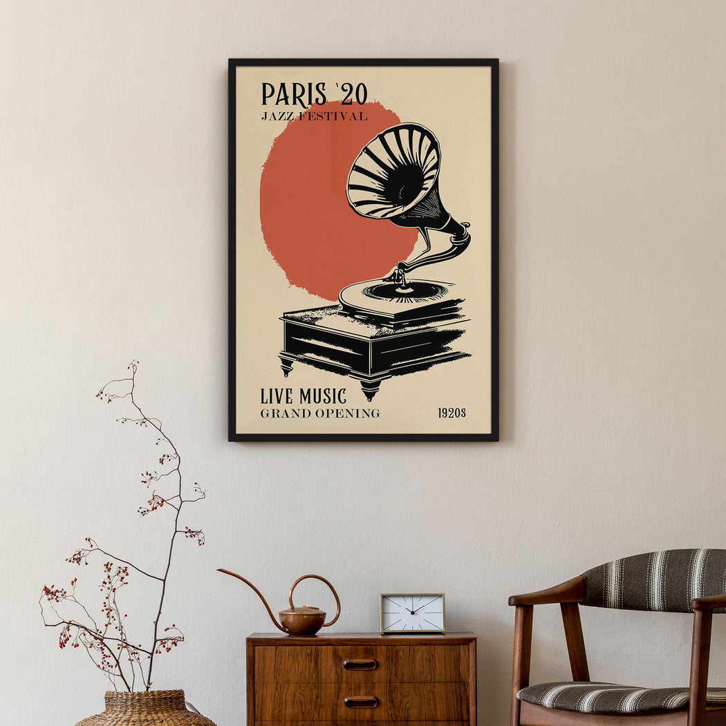 Paris Jazz Festival 1920 Poster