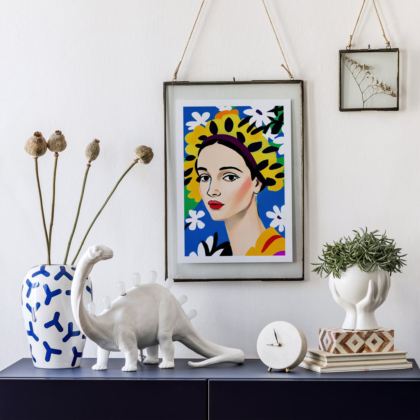 Fashion Woman Frida Poster