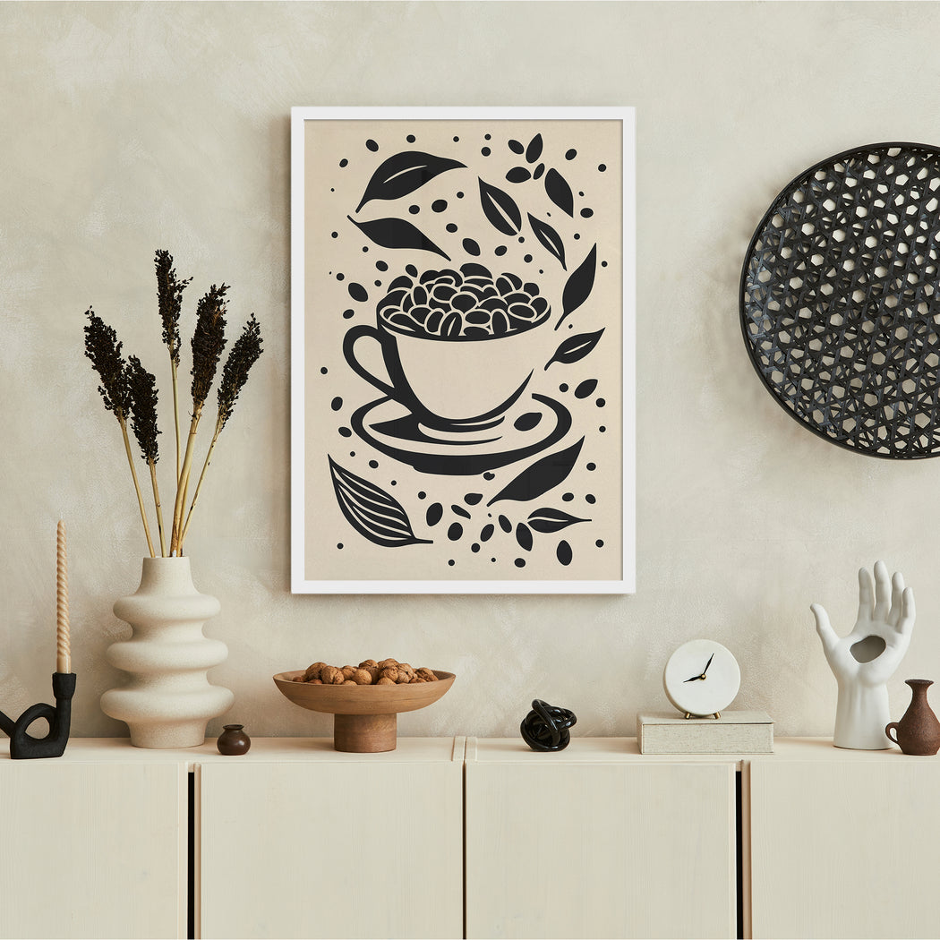 Coffee Time Kitchen Poster