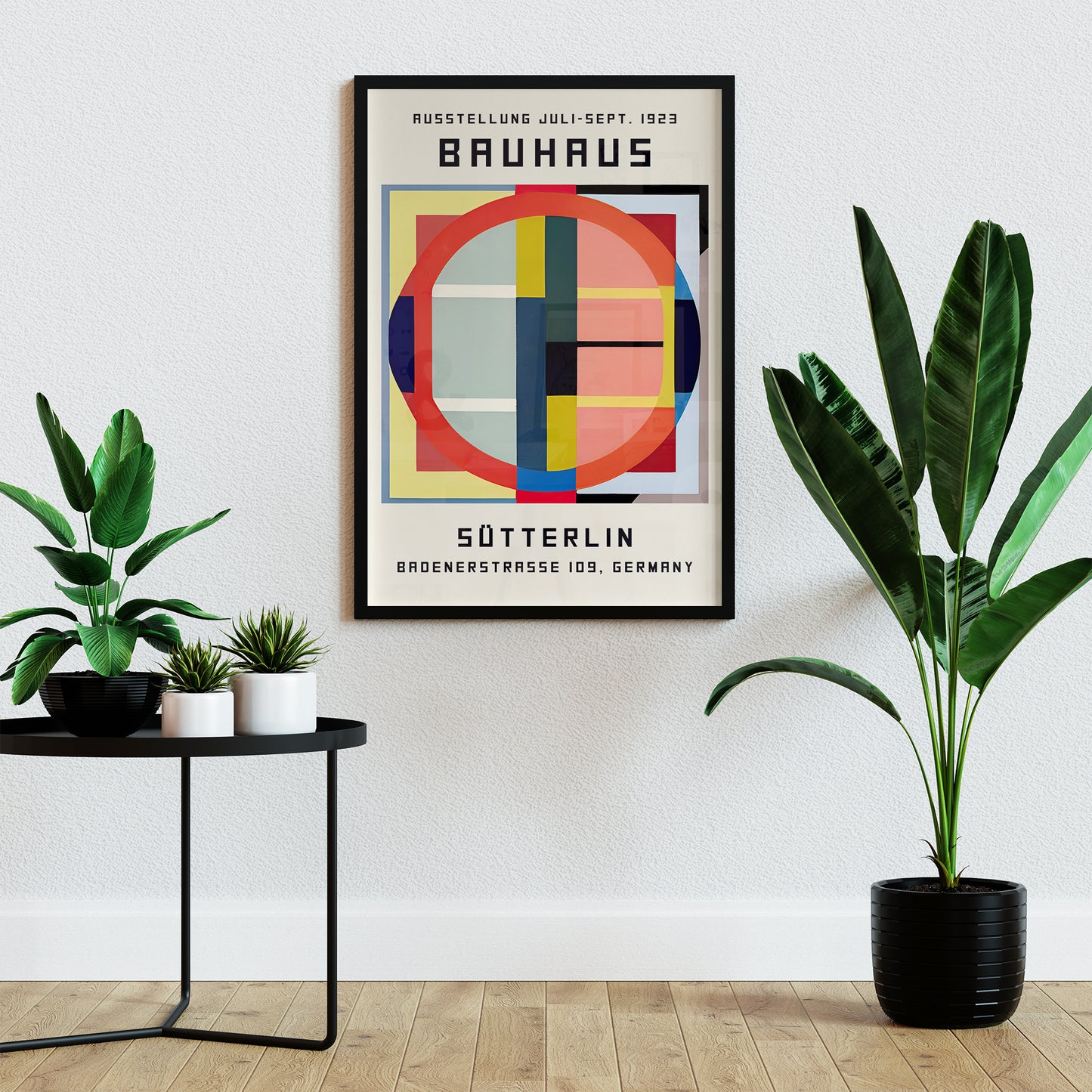 Vintage Bauhaus Poster