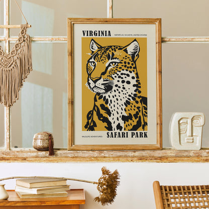 Virginia Safari Park Travel Poster