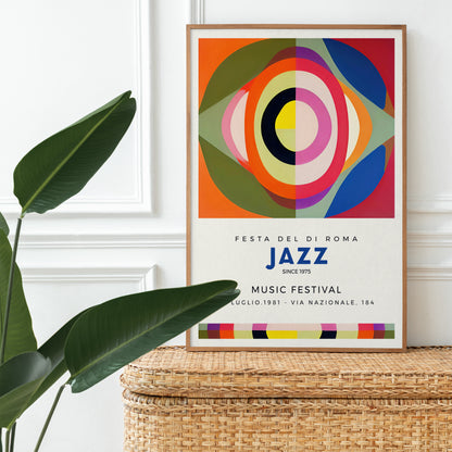 Rome Jazz Festival Poster