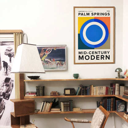 Palm Springs Mid Century Modern Art Print