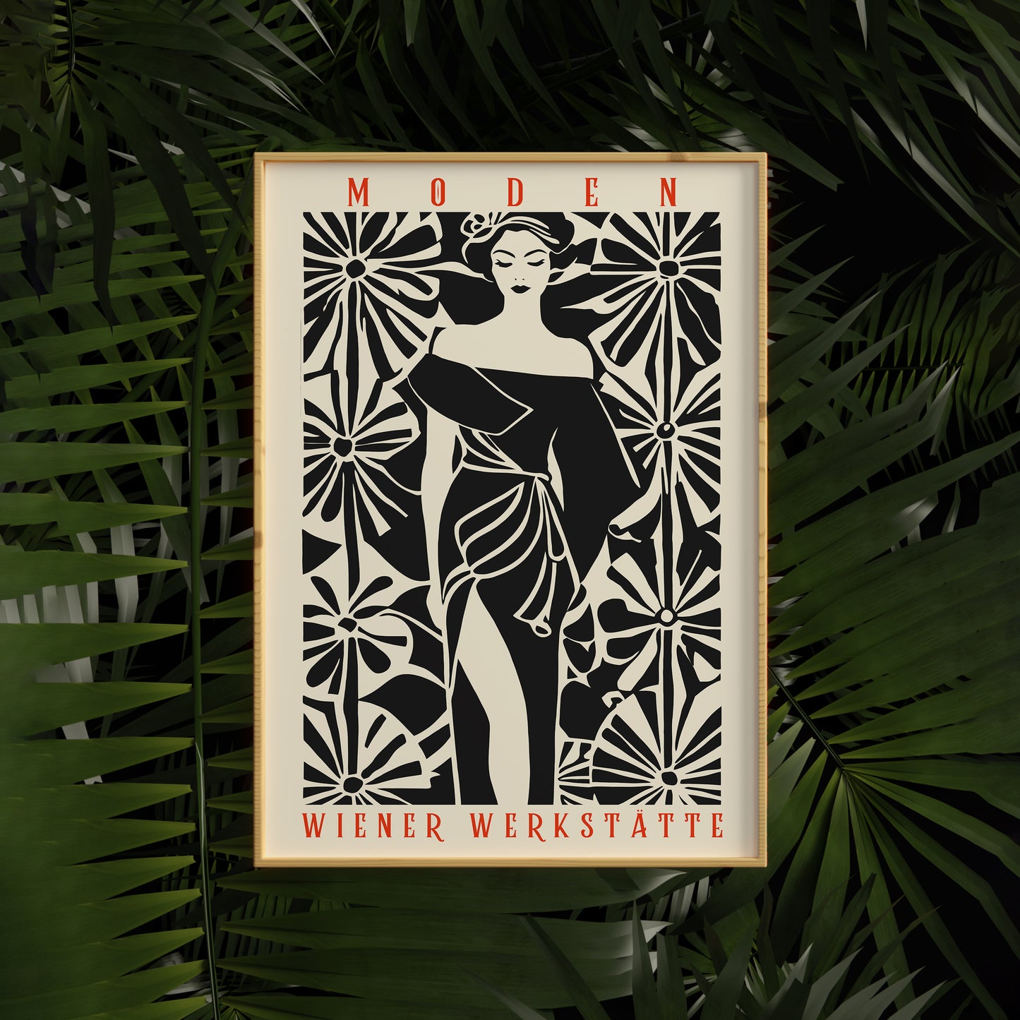 Wiener Werkstatte Fashion Poster