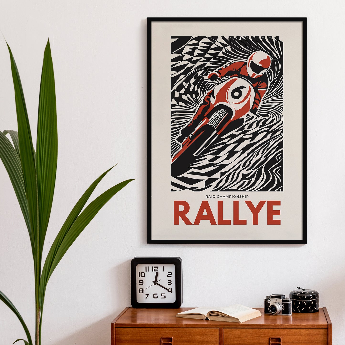 Raid Championship Rallye Sport Poster