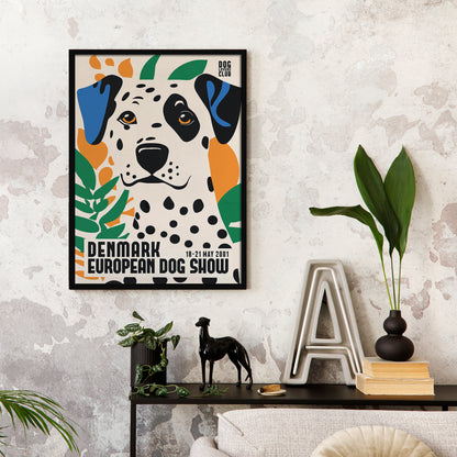 Denmark Dog Show Poster