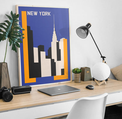New York Bauhaus Poster
