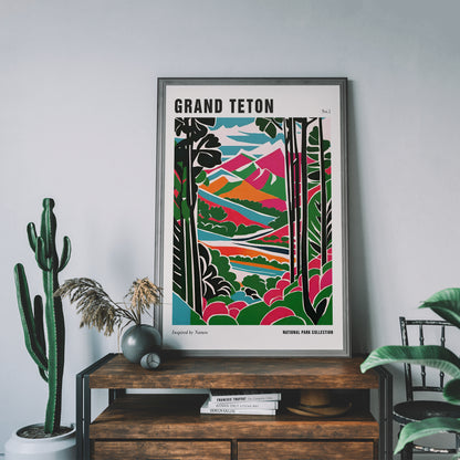 Grand Teton Park Poster