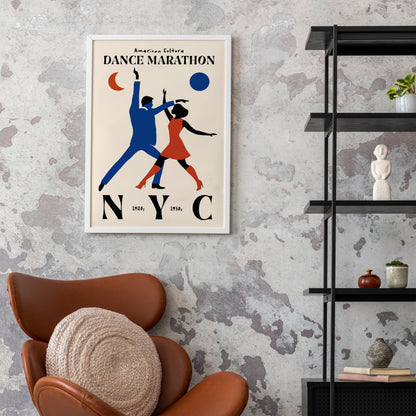 Dance Marathon NYC Poster
