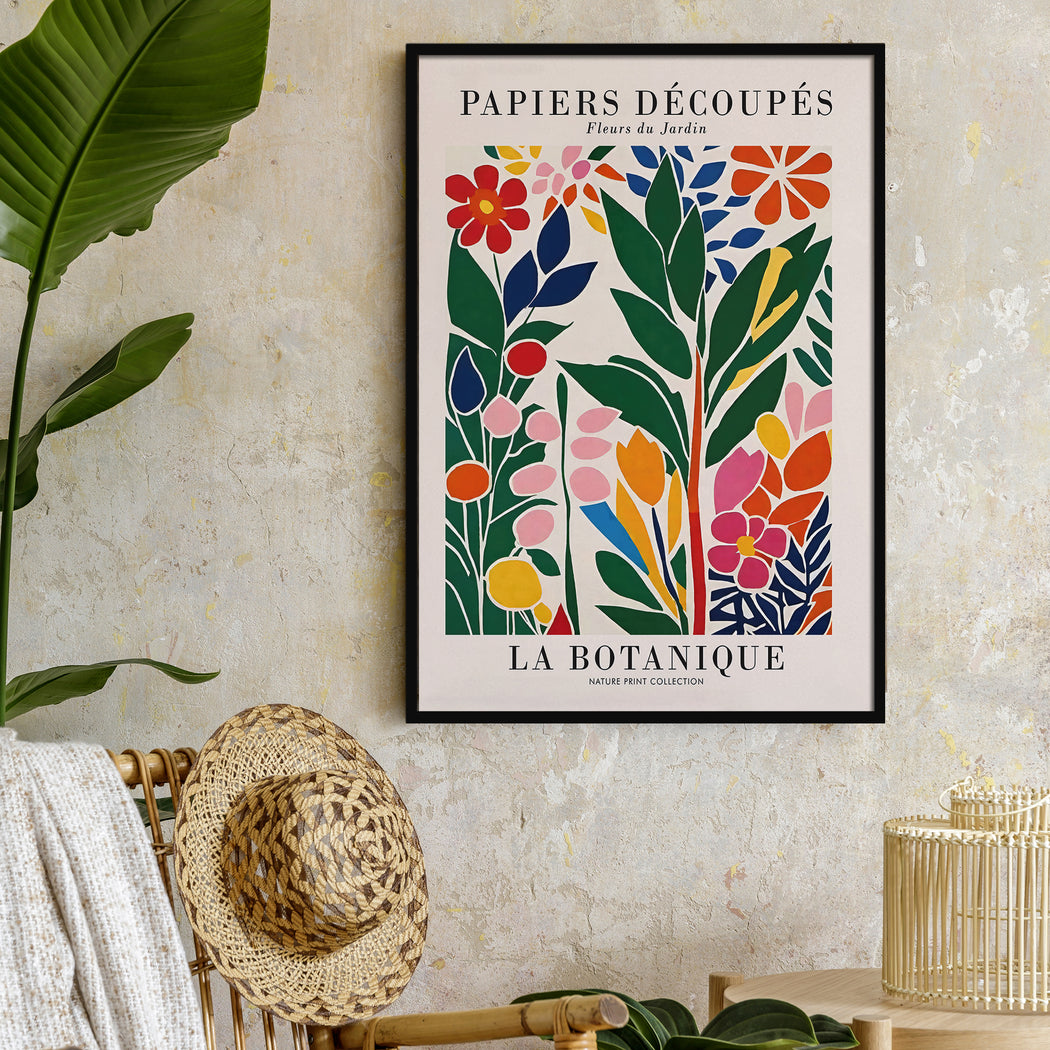 Papiers Decoupes Flowers Poster