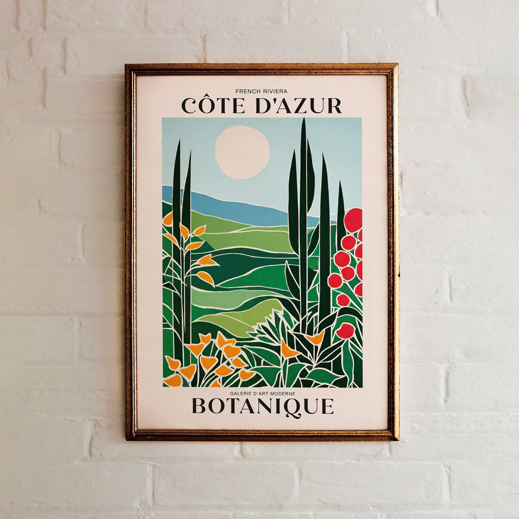 French Landscape Poster