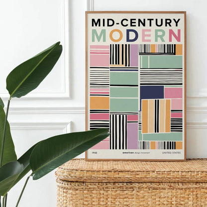 Mid-Century Modern Poster - HypeSheriff