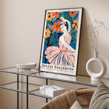 Belles Ballerines Cute Art Print