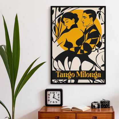 Tango Milonga Dance Art Print 2024