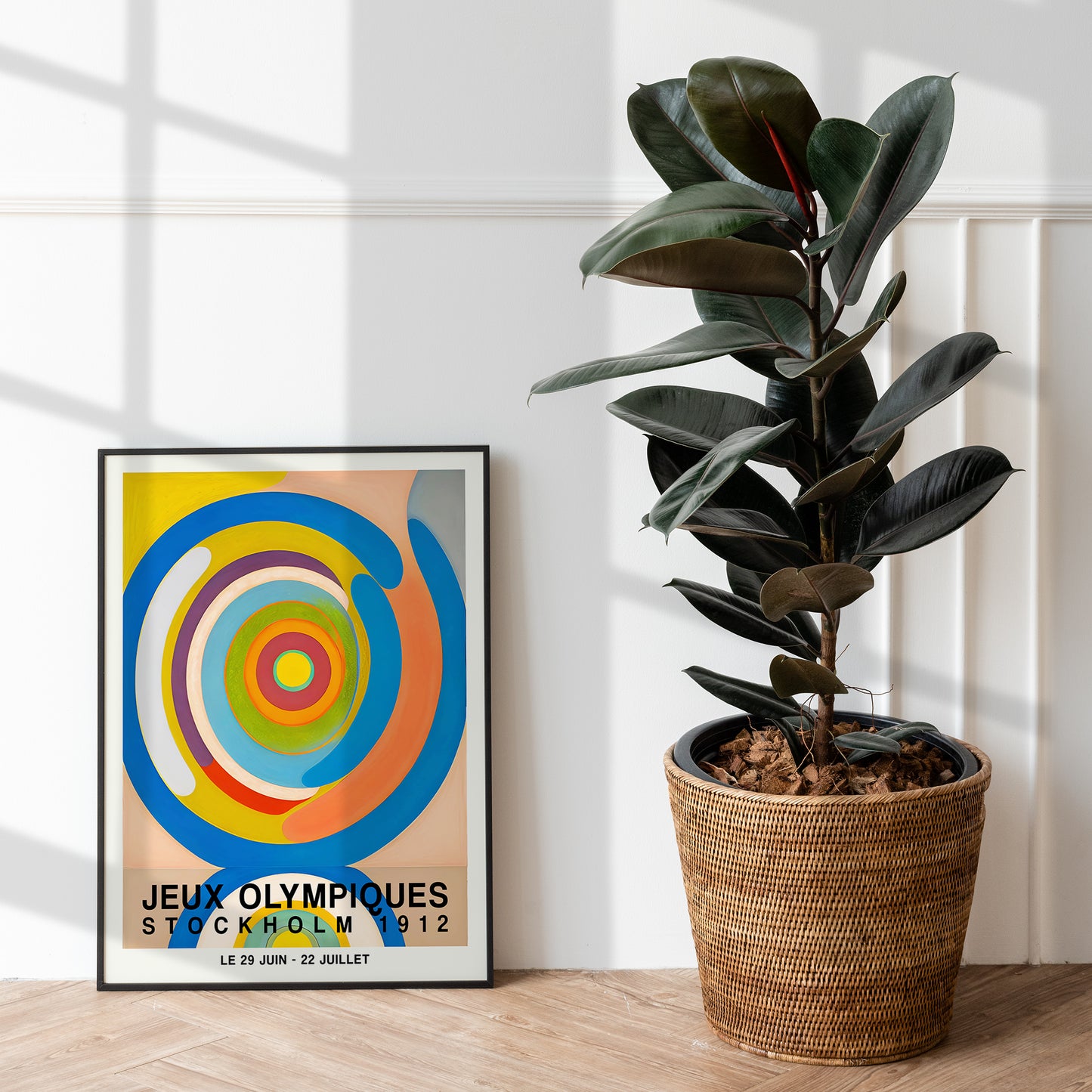Stockholm Olympic Games Poster