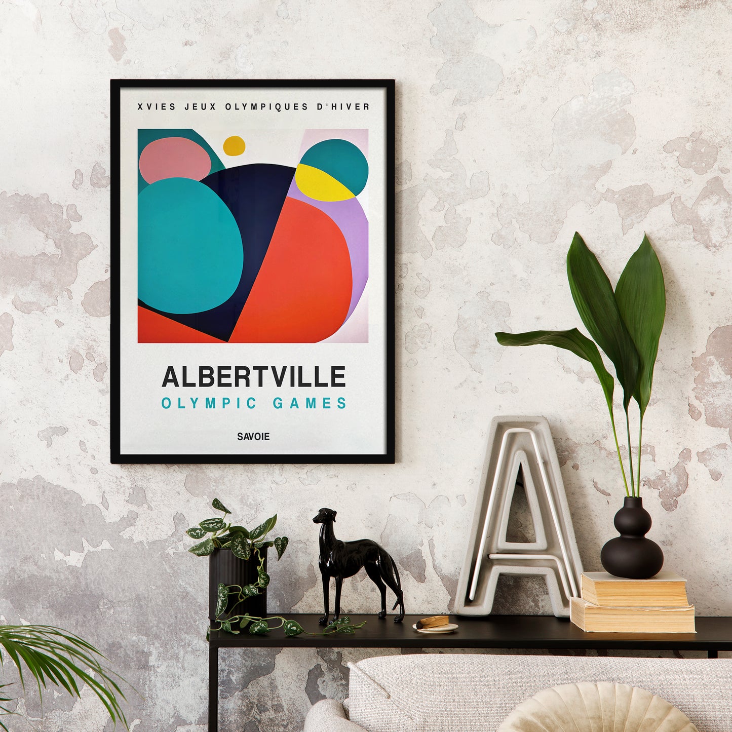 Albertville Olympic Games Poster