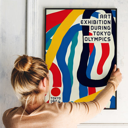 Tokyo Olympic Exhibition Poster