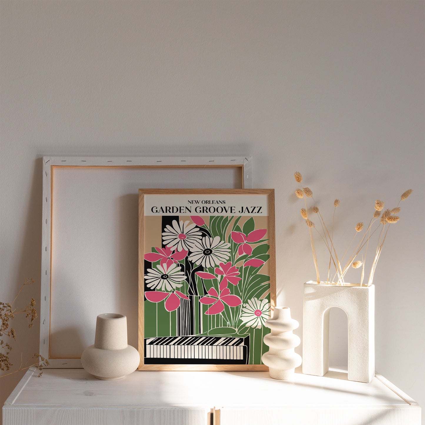 New Orleans Garden Groove Print