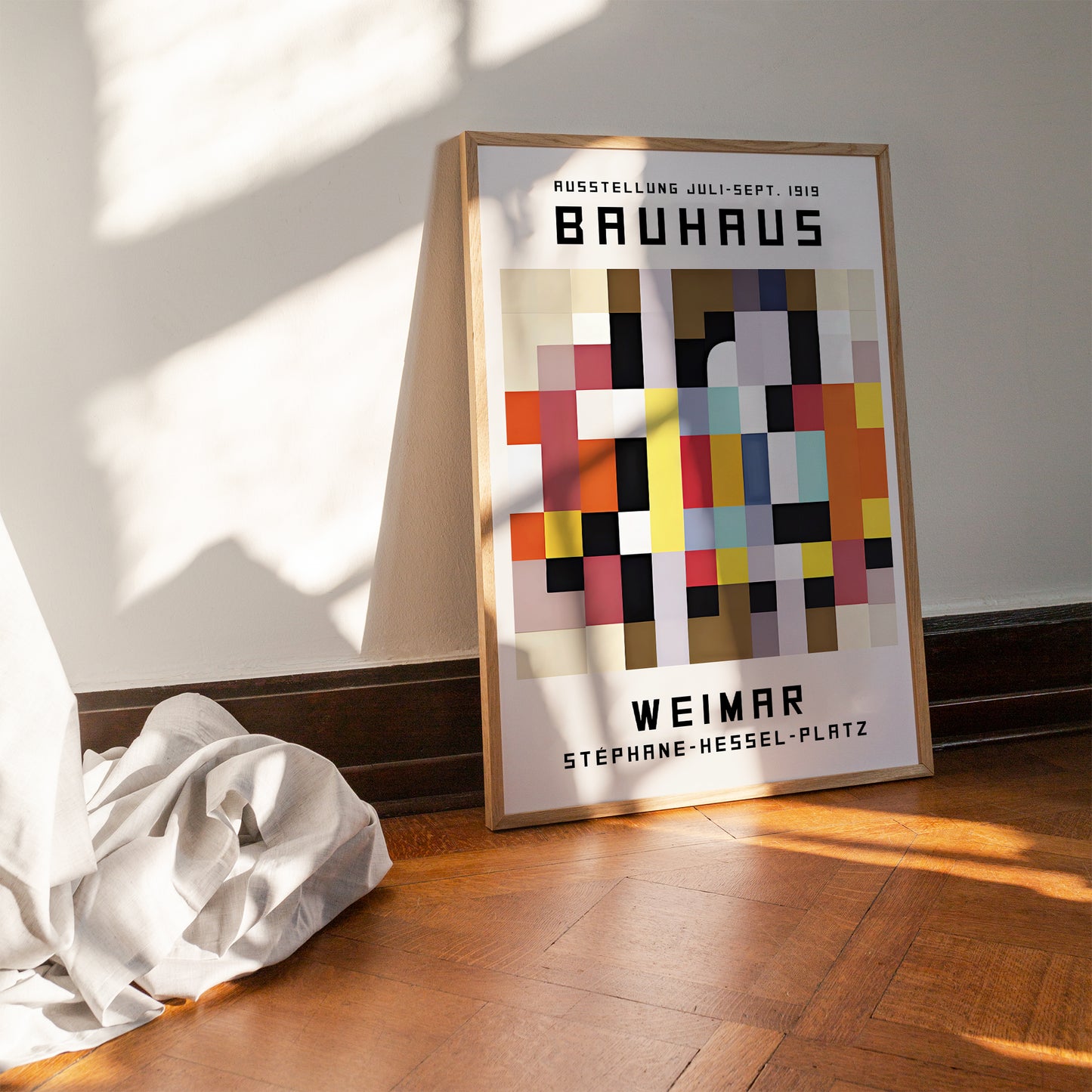 Retro Weimar Bauhaus Poster