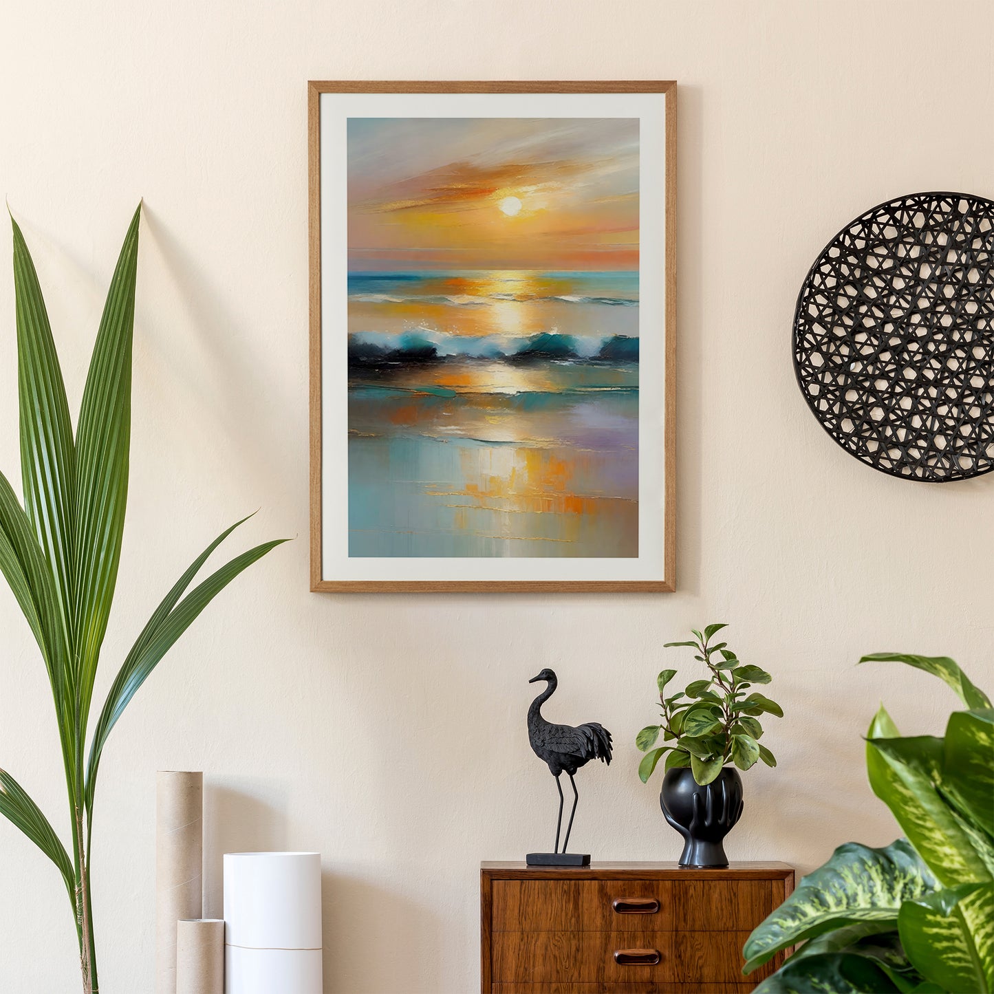 Seascape Painting Print