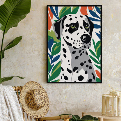 Dalmatian Dog Art Print Kids Room Wall Art