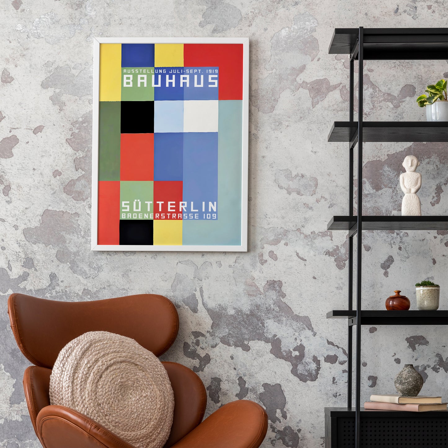 Colorful Retro Bauhaus Poster