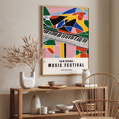 Palm Springs Music Festival Poster