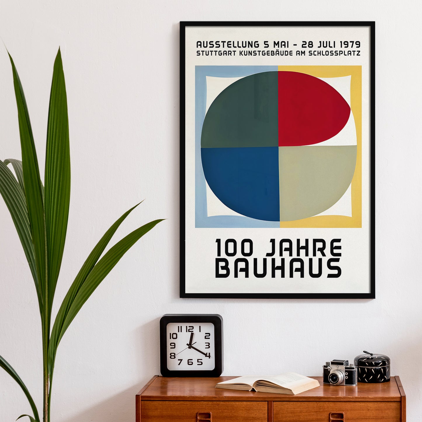 100 Jahre Bauhaus Retro Poster