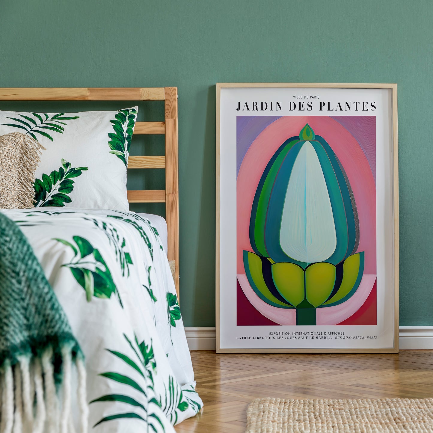 Jardin des Plantes Poster