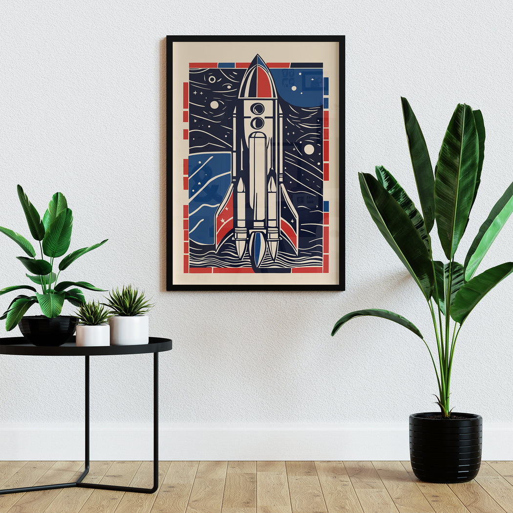 Space Shuttle Poster