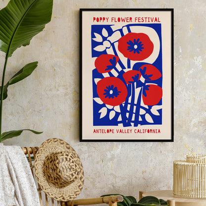 Poppy Flower Festival Poster