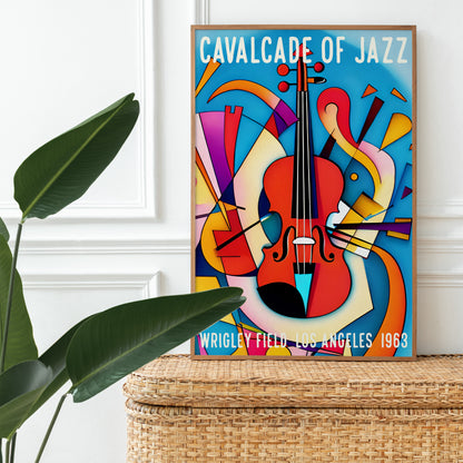 Vintage Jazz Music Poster