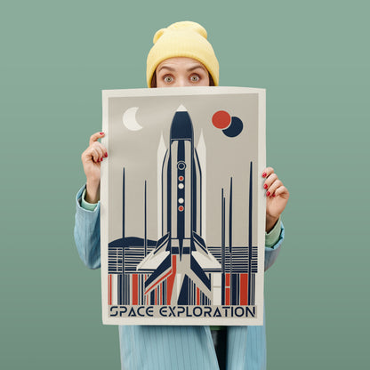 Space Exploration Art Print 2024