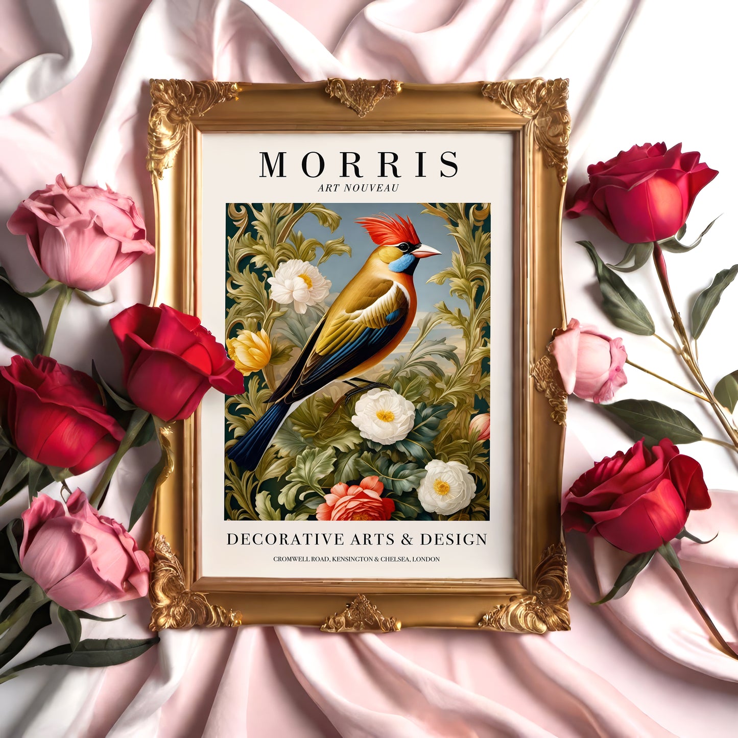 Decorative Arts Morris Bird Art Print